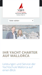 Mobile Screenshot of bavaria-charter-mallorca.com